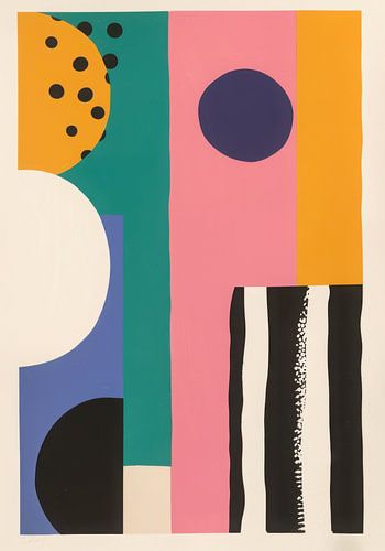 Colourful geometry with dots