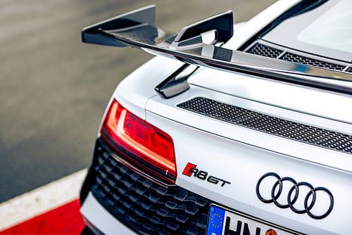 Audi R8 GT op het circuit Assen
