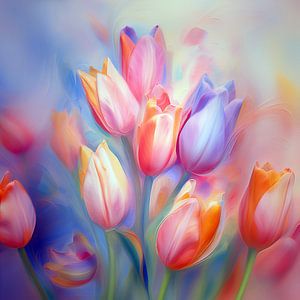 Tulipes lumineuses