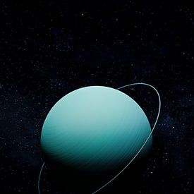 Zonnestelsel #9- Uranus van MMDesign