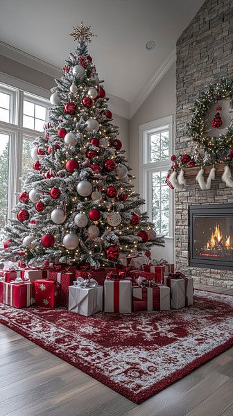 Kerstboom &amp; Haard van Lufy