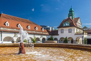 Brunnen im Sprudelhof Bad Nauheim