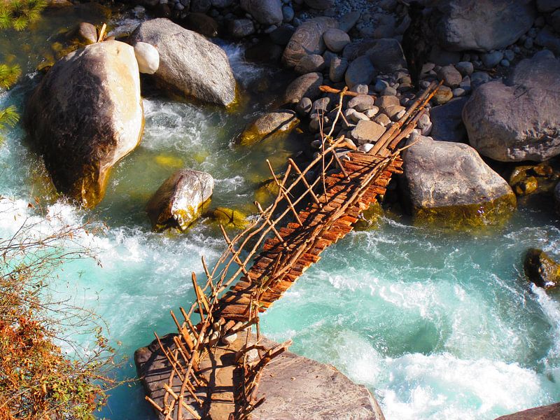 Nepali Bridge par Arno Snellenberg