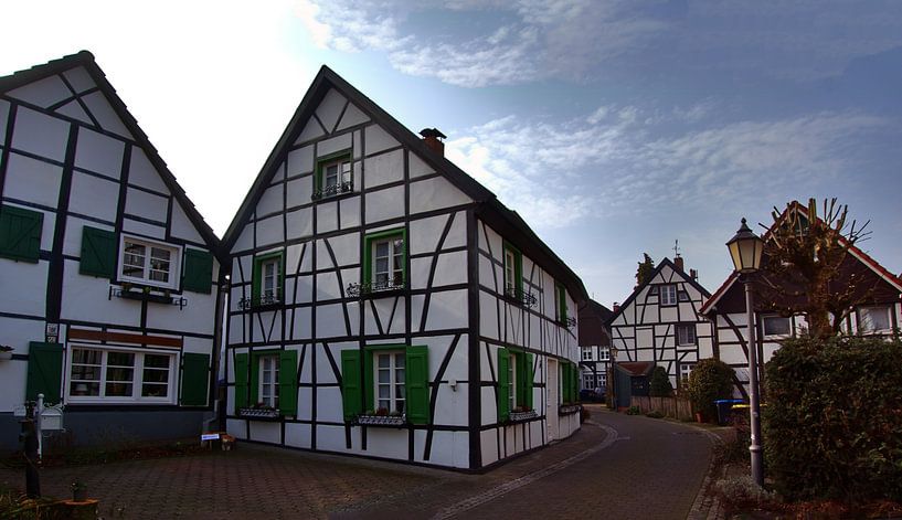 Vakwerk panorama van Edgar Schermaul