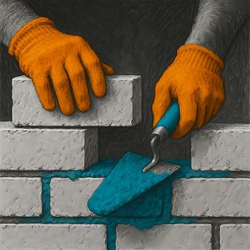 Masonry in Progress, Craftsmanship and Precision