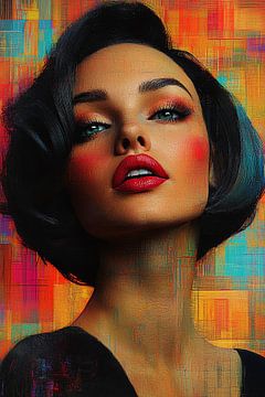 Stijlvol pop-art icoon van Skyfall