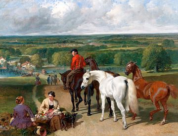 Das Training der königlichen Pferde, John Frederick Herring