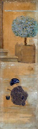 Das Kind in der Sandmasse oder das Kind im Eimer, Pierre Bonnard