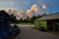 Untergehende Sonne auf Serangan