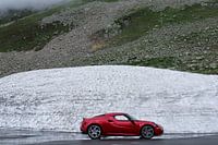 Alfa Romeo 4C dans la neige