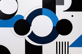 Minimalistisch ontwerp met geometrische vormen van Art & Soul Creations
