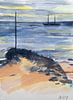 Vlieland vanaf de duinen van Antonie van Gelder Beeldend kunstenaar thumbnail