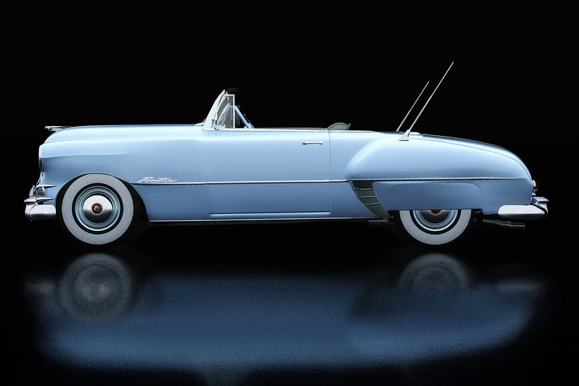 Pontiac Chieftain Convertible Lateral View by Art to make a house your home
