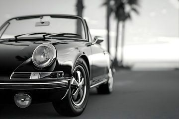 oude porsche van PixelPrestige
