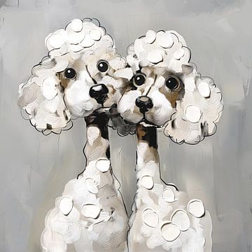 Silly Poodles van Jacky