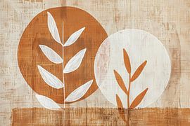 Moderne skandinavische bunte Formen von Moderne Kollektion