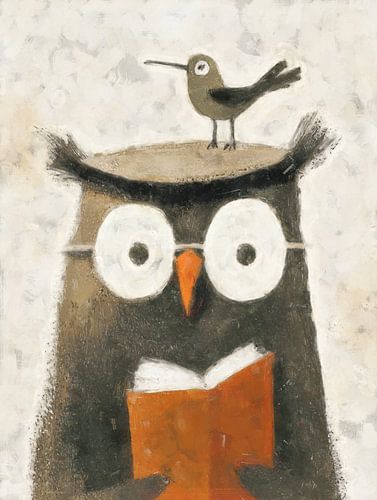 Owl & Book Friend