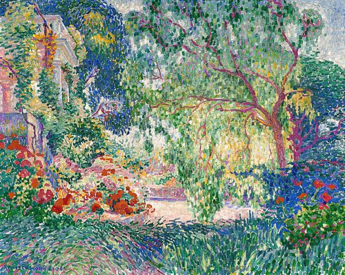 Henri-Edmond Cross - The False Pepper Tree (Provence) (1907).
