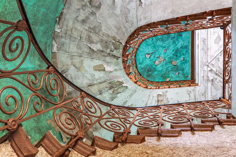 Escalier en colimaçon par Gentleman of Decay