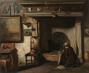 L'atelier du peintre haarlemois Pieter Frederik van Os, Anton Mauve