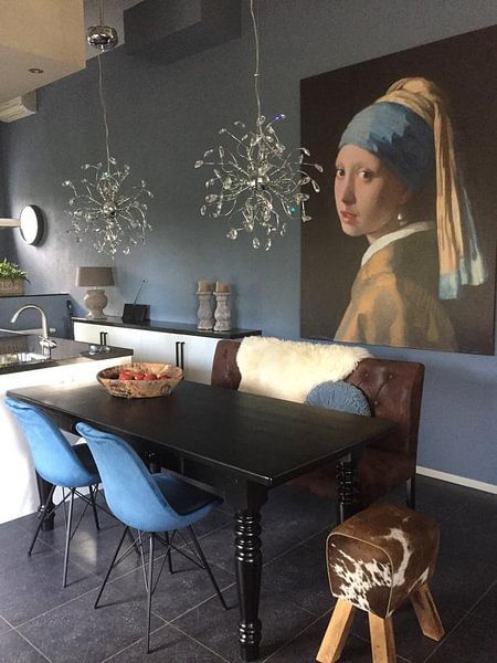 Customer photo: Girl with a Pearl Earring - Vermeer painting