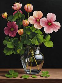 Un vase de bonheur sur Jolique Arte