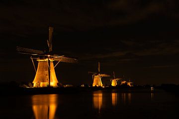 Windmühlen Kinderdrijk von Annemarie Wolkers-Ven