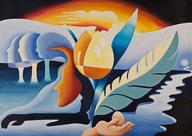 Die Fantasie des Lebens. von Yvonne Weijers van Hout