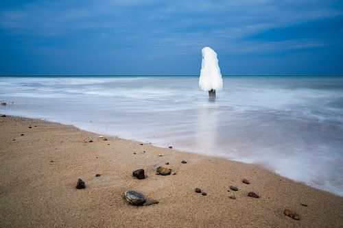 Winter an der Küste der Ostsee bei Kühlungsborn