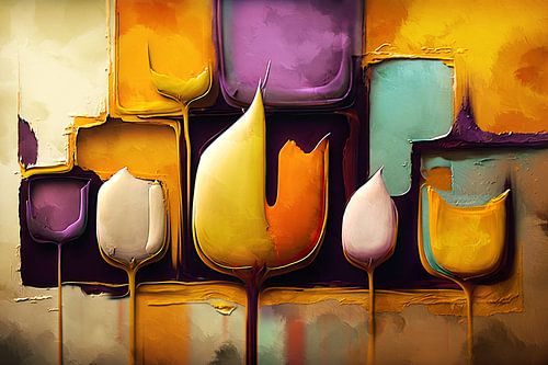 Abstracte Tulpen