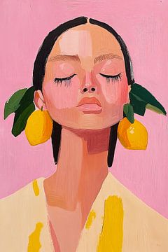 When life gives you Lemons, make Earrings  van Studio BB