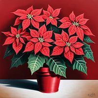 OPEN POINSETTIAS