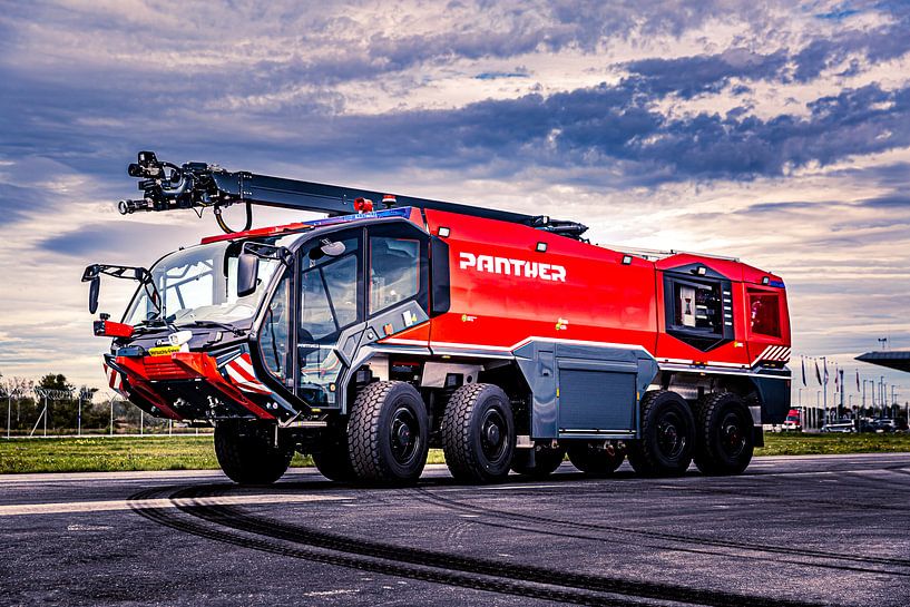 Panther 8 x 8 at the airfield by Hermann Kollinger
