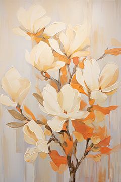 Magnolia bloesem 12 van Bert Nijholt