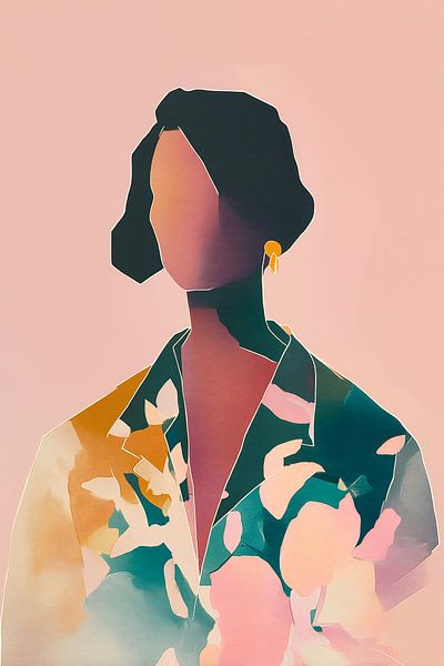 Floral Silhouette no.2 von Studio BB