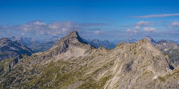 Biberkopf, 2599m, Allgäuer Alpen van Walter G. Allgöwer