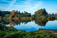 Twiske met spiegelend water