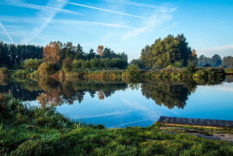 Twiske met spiegelend water van Jaap Mulder