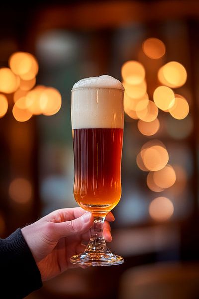 Refreshing beer in a cosy atmosphere by Poster Art Shop
