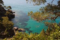 Bay on the Cote d'Azur in France