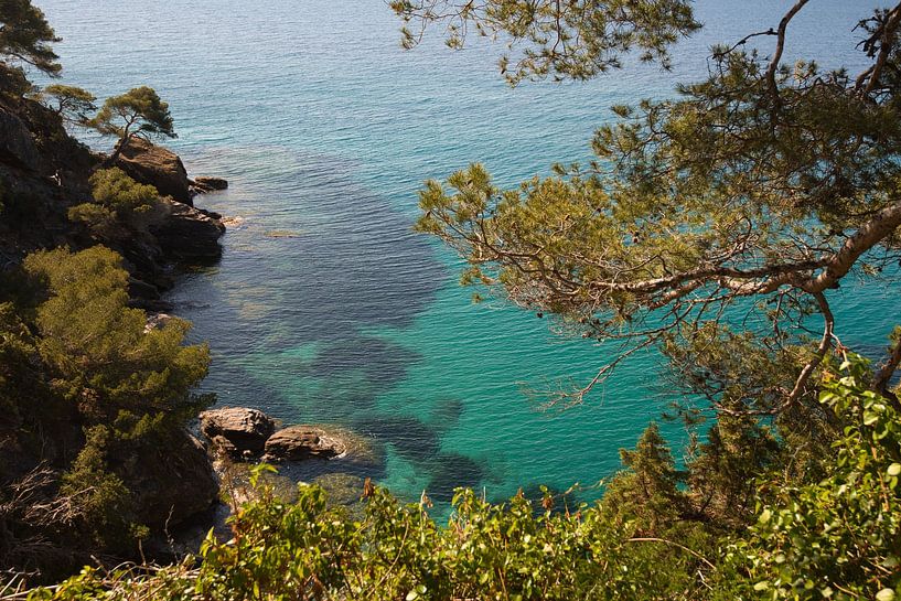 Bucht an der Cote d&#039;Azur in Frankreich von Tanja Voigt