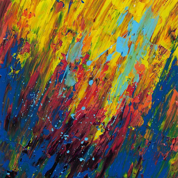 Abstract composition 734 by Angel Estevez