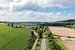 Drone panorama van het Miljoenenlijntje bij de Eyserhalte van John Kreukniet