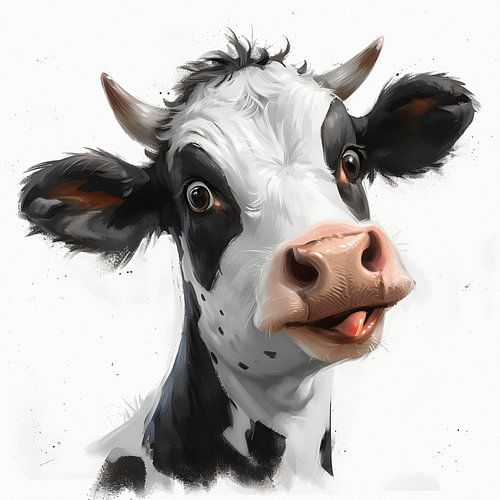 Vache heureuse (n° 1)