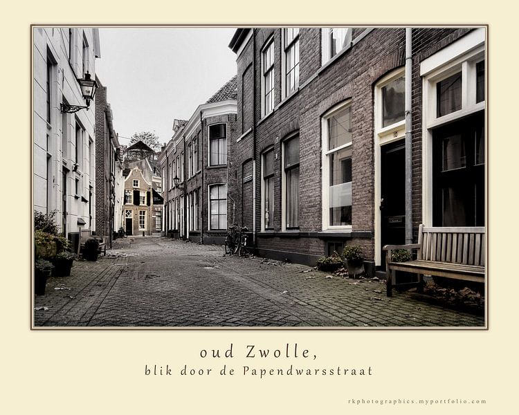 Vieux Zwolle, Papendwarsstraat par Ralf Köhnke
