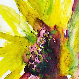 Der Sommer naht – mit der Sonnenblume von Ireen Bos