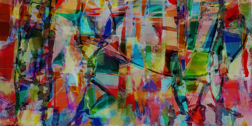 Horizontal Panoramic - Confetti by Georgia Chagas