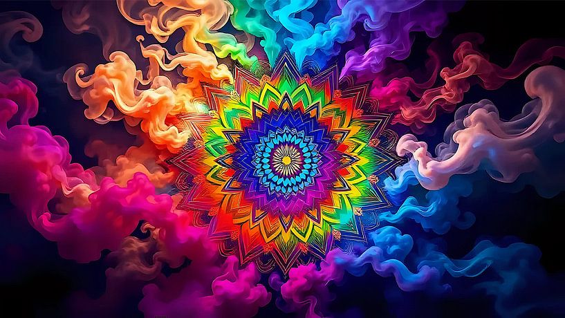 Pigment explosion by Jean Pierre