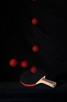 Tischtennis mit einem Ball