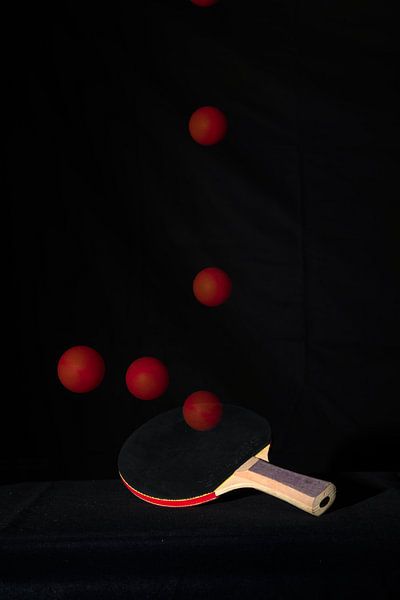 Tischtennis mit einem Ball von John Driessen
